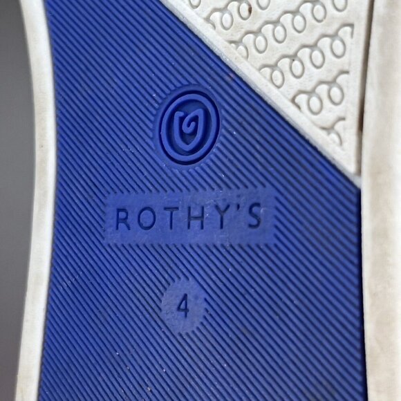 Rothy’s The Kids sneaker Gray Camo Size 4 Tennis Shoe - Picture 7 of 8